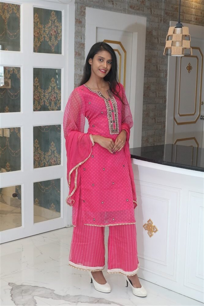 Pink Kurti