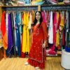 Rust Sharara Set