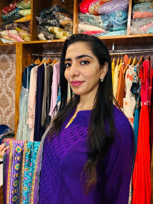 WhatsApp Image 2025-06-09 at 17.28.13 (2) Purple Pintex Desinger Kurta Set With Patola Dupatta (Fabric: Russian Silk)
