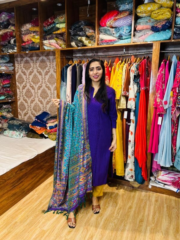 WhatsApp Image 2025-06-09 at 17.28.14 Purple Pintex Desinger Kurta Set With Patola Dupatta (Fabric: Russian Silk)